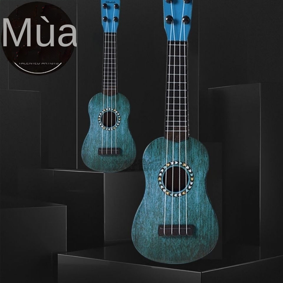 ▨✼Đàn ukulele đàn guitar cậu bé mới bắt đầu học đàn guitar người lớn học sinh nhạc cụ piano ngôi sao guitar nhỏ trọn bộ