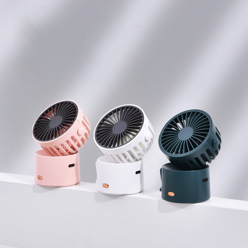 Quạt mini cầm tay tích điện/ Quạt tích điện mini  3 cấp độ gió | BigBuy360 - bigbuy360.vn