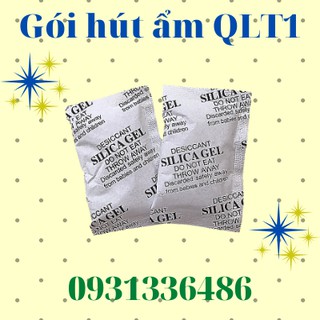 Gói hút ẩm Silica Gel gói nhỏ 10g đóng túi lớn 500g. Gói chống ẩm mốc - khư mùi.
