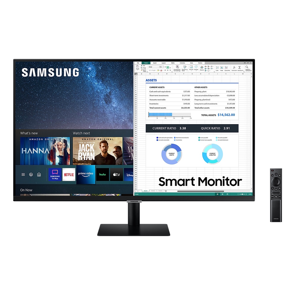 Màn Hình Thông Minh Smart Monitor Samsung LS27AM500NEXXV 27inch/Full HD