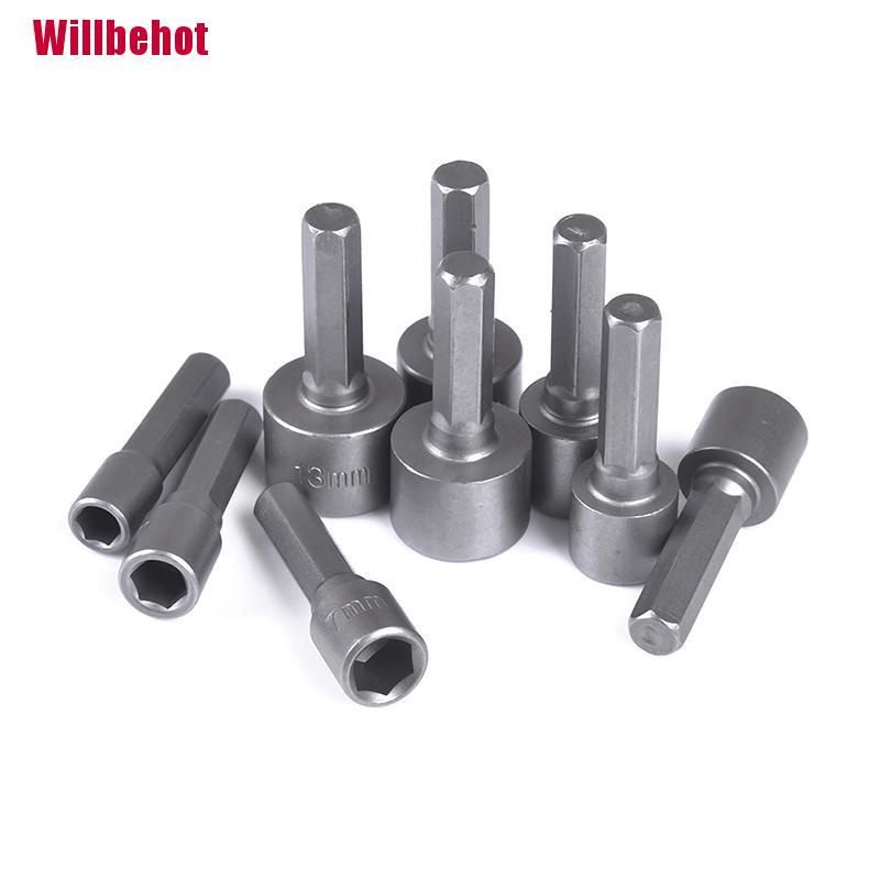 Set mũi khoan lục giác bằng thép 5-13mm 1/4&quot;