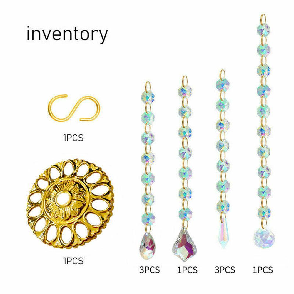 LET Chuông Gió Pha Lê Sáng Tạo Trang Trí Sân Vườn / Trong Nhà / Ngoài Trời