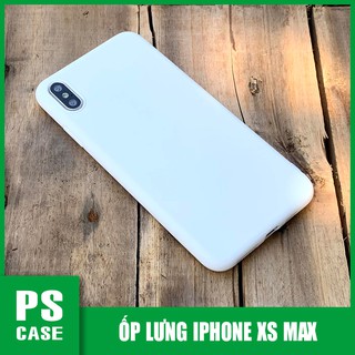 Ốp lưng dẻo trắng dành cho iPhone XS Max - PS Case Phân Phối