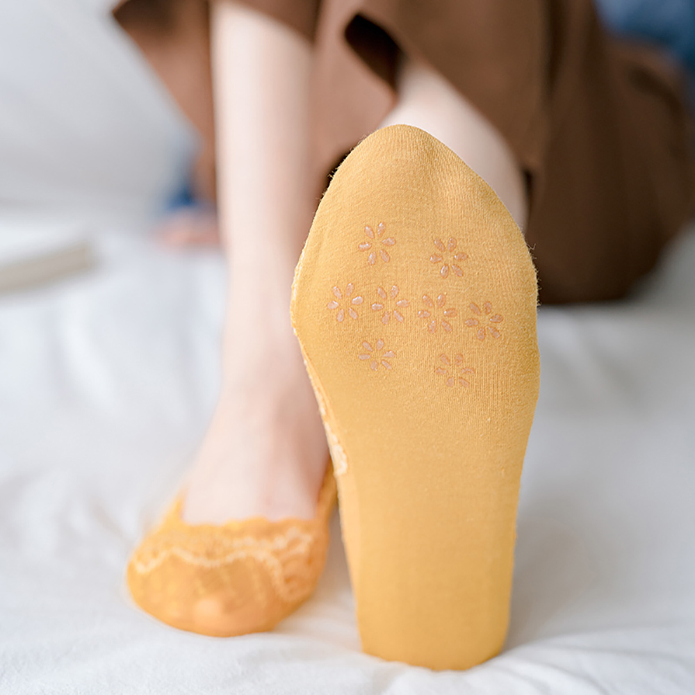 Vớ Cotton Phối Ren Xinh Xắn Dành Cho Nữ | BigBuy360 - bigbuy360.vn