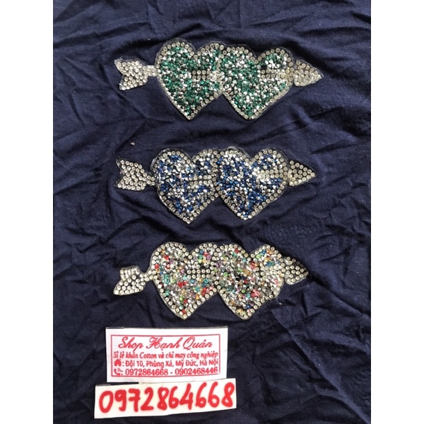 Đá ủi nhiệt mẫu trái tim đôi