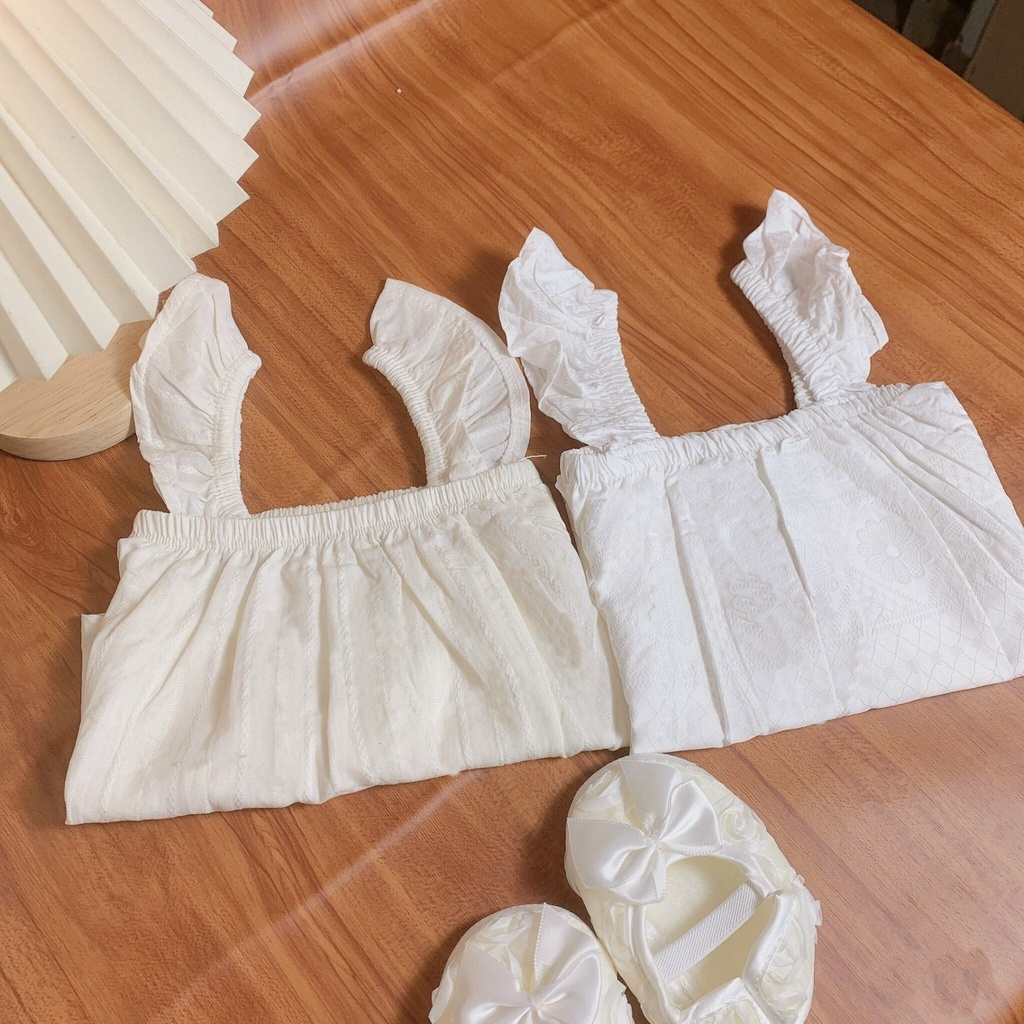 (8-20kg) Đồ bộ bé gái QATE893 - bộ quần áo bé gái ren hoa xinh xắn TB210