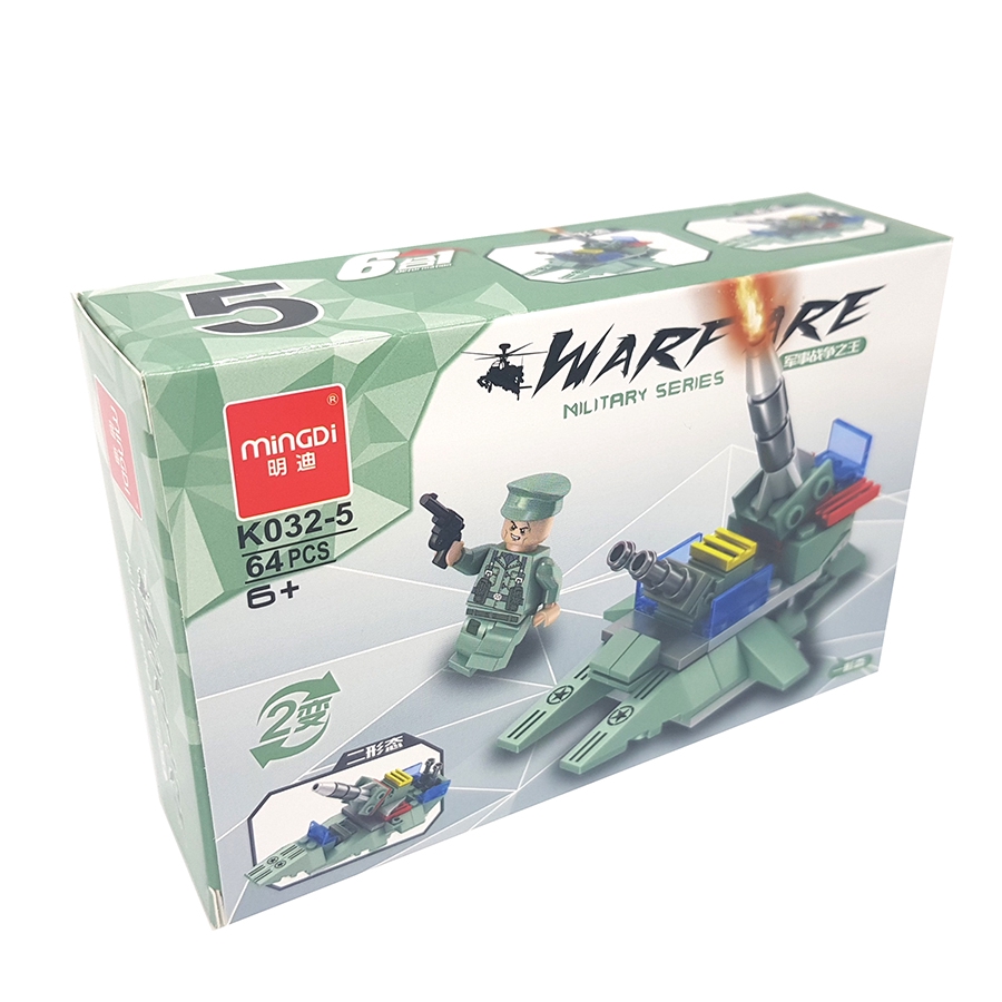 Bộ đồ chơi xếp hình lego lắp ghép tàu chiến đấu WARFARE cực đẹp