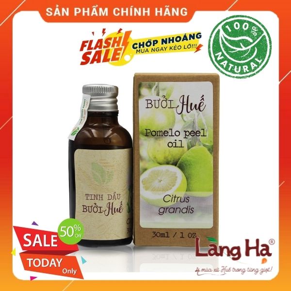 Tinh dầu Bưởi Làng Hạ, ngăn ngừa rụng tóc, giúp tóc mọc nhanh và chắc khỏe