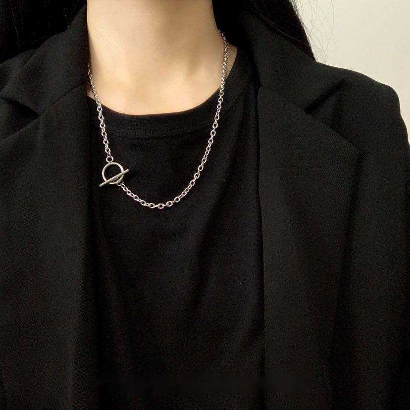 OT vòng cổ Thép Titan Phong Cách Hip Hop Cho Nam Và Nữ