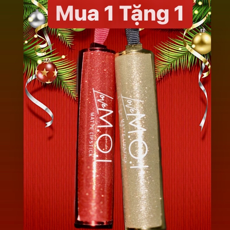 Son Thỏi Lì - Son Love Moi Thuỳ Tiên - Bản Giới Hạn - Moi Cosmetics Hồ Ngọc Hà