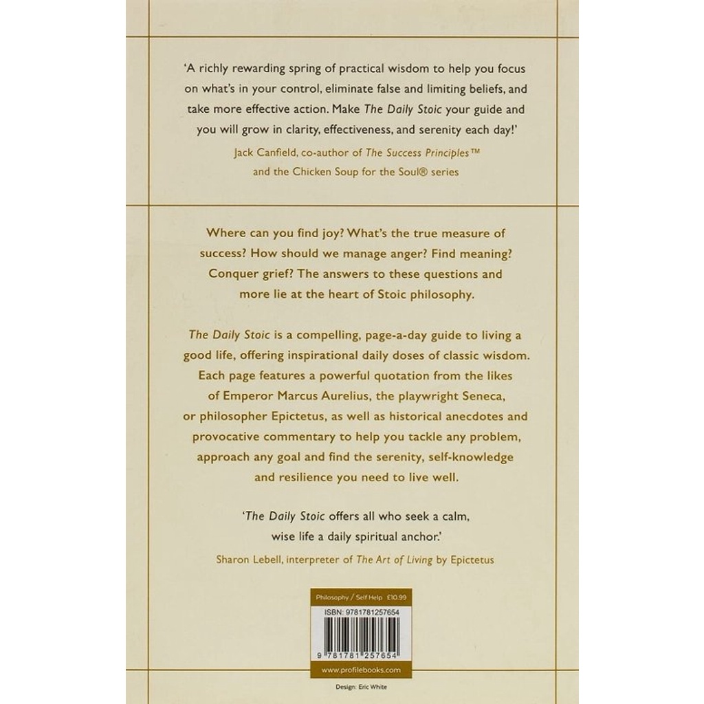Sách - Anh: The Daily Stoic