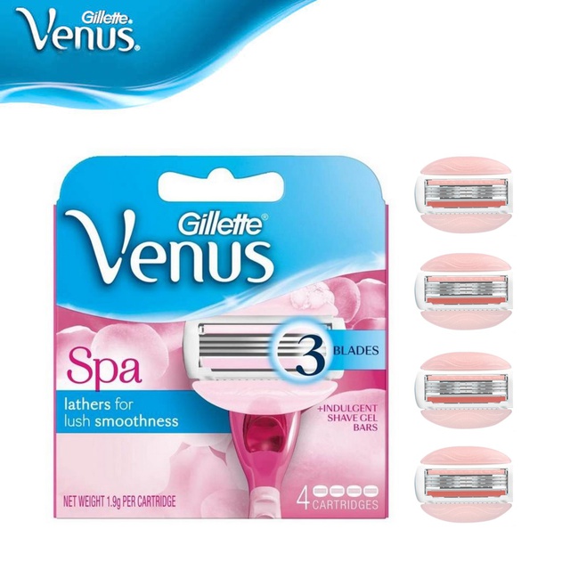 [Mã FMCGMALL -8% đơn 250K] Bộ 4 Lưỡi Dao Gillette Venus 3