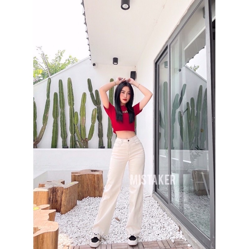 Quần ống suông màu be | BigBuy360 - bigbuy360.vn