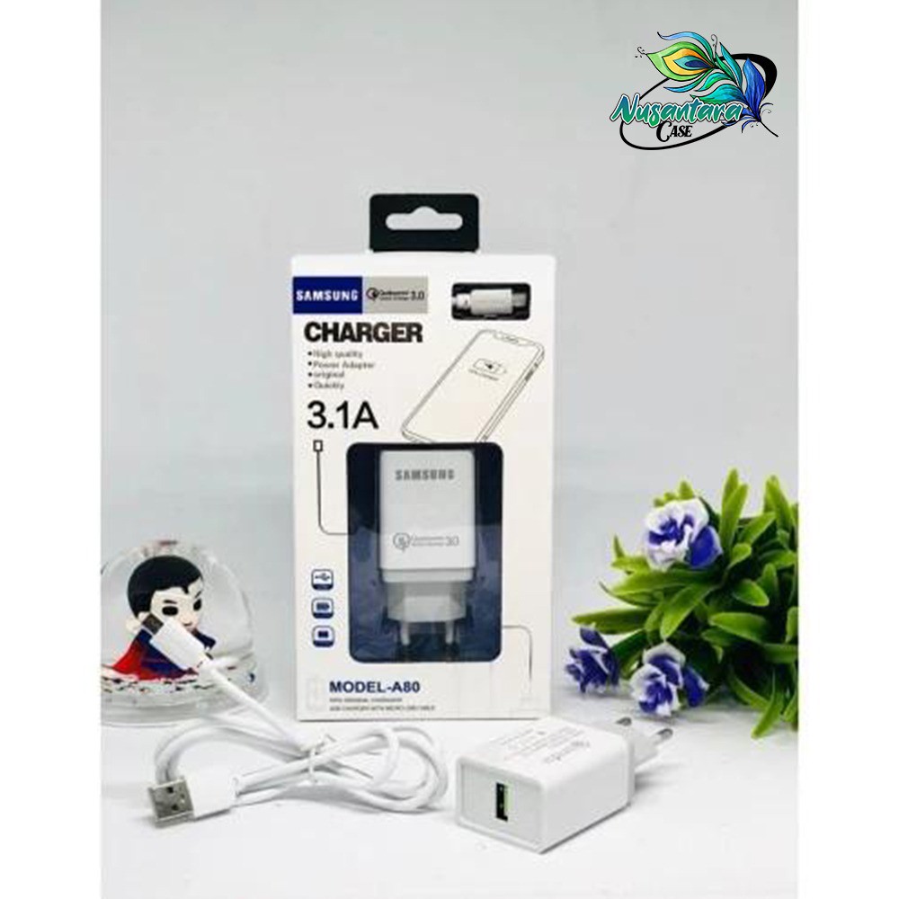 Dây Cáp Sạc Nhanh Chống Cháy Nổ Cho Samsung A80 3amper J2 Prime J3 J5 J7 Nc6765