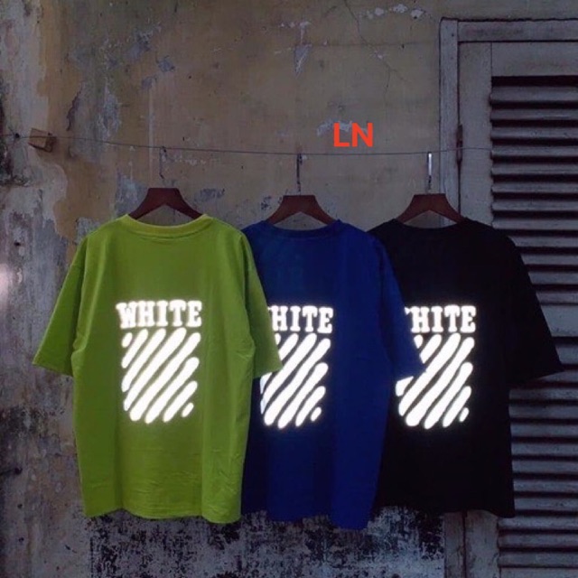 Áo phản Quang white