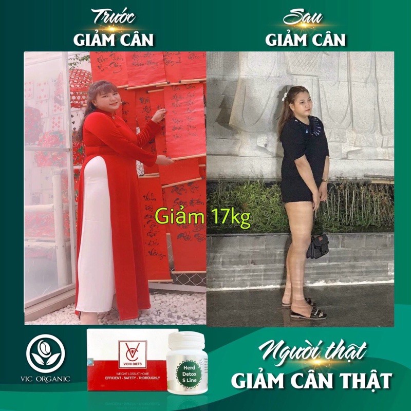 giảm cân toàn thân vichi diets- liệu trình 7 ngày giảm 2-4kg