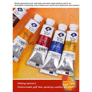[ TÂM TÂM ]-Màu Nước Paul Rubens Studen Tuýp 5ml (phần 2)-