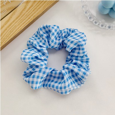 Dây buộc Vải Scrunchie Hoa Cúc Thời Trang