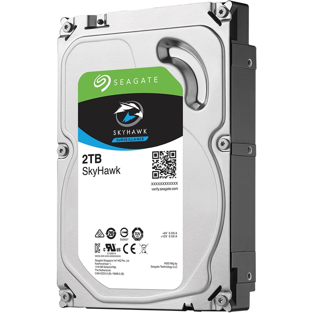 [Mã ELCL7 giảm 7% đơn 300K] Ổ cứng HDD 3.5" Camera SEAGATE Skyhawk 2TB SATA 5900RPM_ST2000VX015