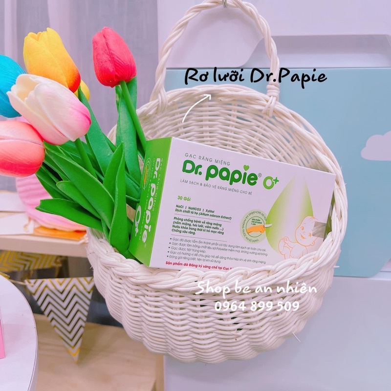 Rơ lưỡi SACHI cho bé hộp 30 gói - rơ sachi