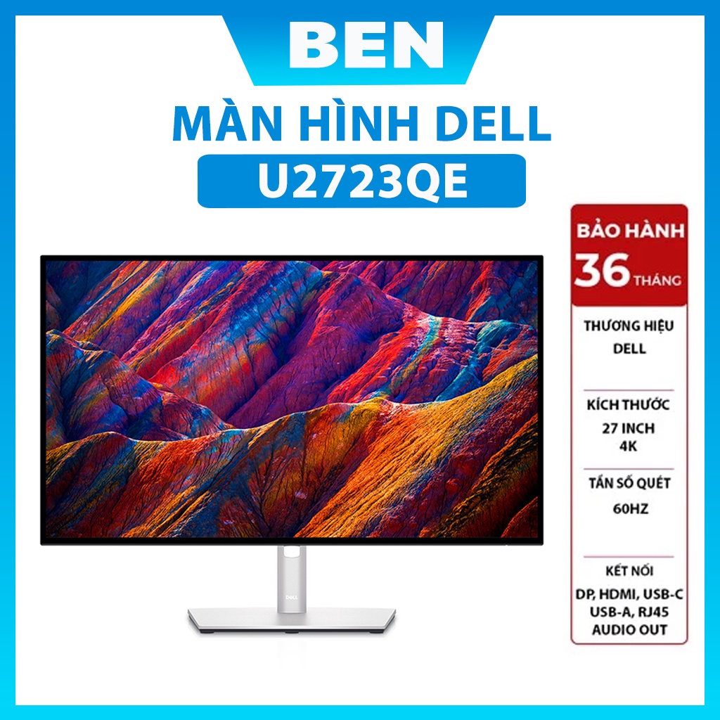 Màn hình máy tính Dell UltraSharp U2723QE & U2720Q & U2722D U2722DE 27inch 4K/USB-C