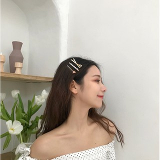 Kẹp tóc nơ phong cách hàn quốc dễ thương