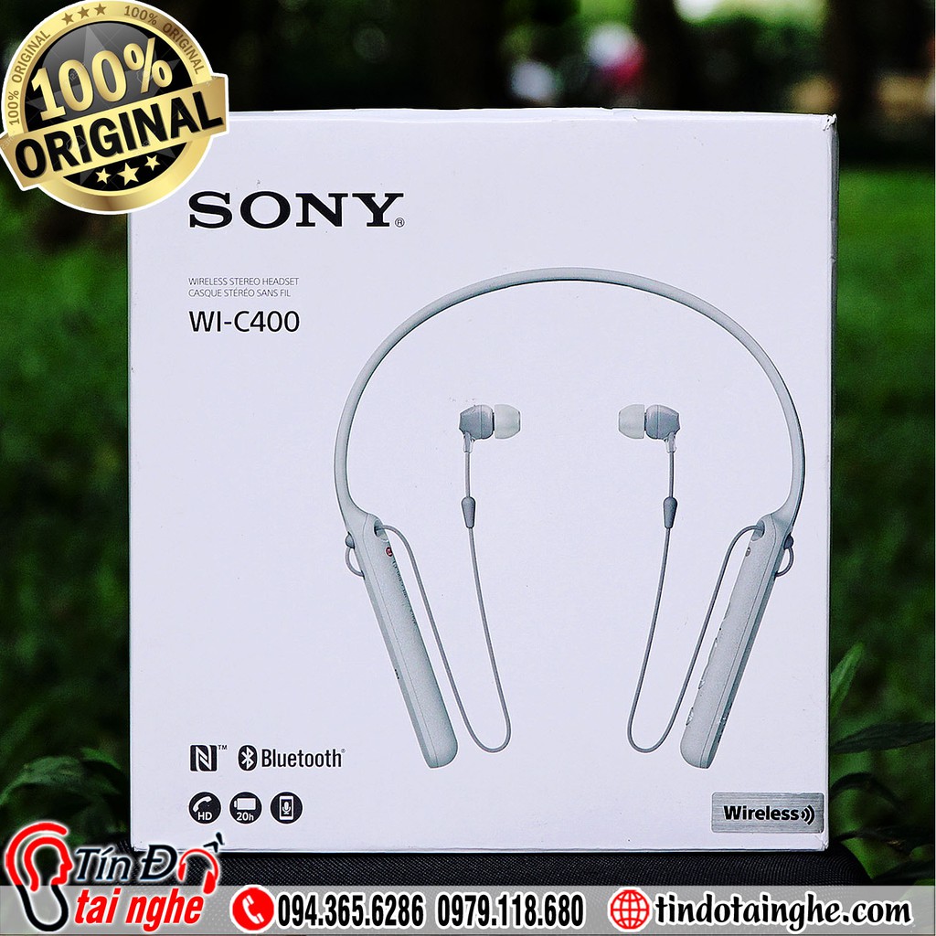 Tai nghe Bluetooth Sony WI-C400 | Chính hãng