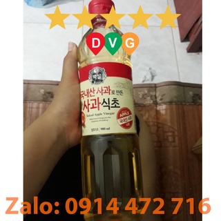 Dấm Táo Beksul Hàn Quốc nhập khẩu 900ml