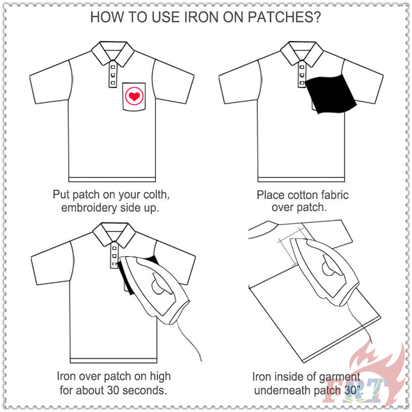 ✿ Old English Letters - Black Iron-on Patch ✿ 1Pc Diy Embroidery Patch Sew on Iron on Badges Patches