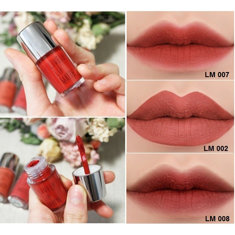 [ Eglips ] Son kem lì Lively Lip Matte chính hãng