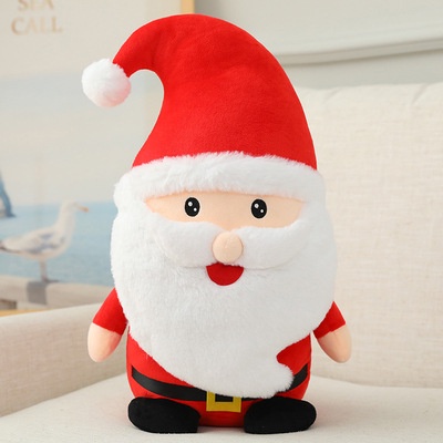 Búp Bê Nhồi Bông Hình Ông Già Noel Và Tuần Lộc Dễ Thương