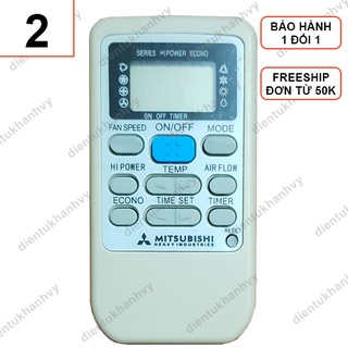 Remote Máy Lạnh Mitsubishi 2 Chiều Giá Rẻ