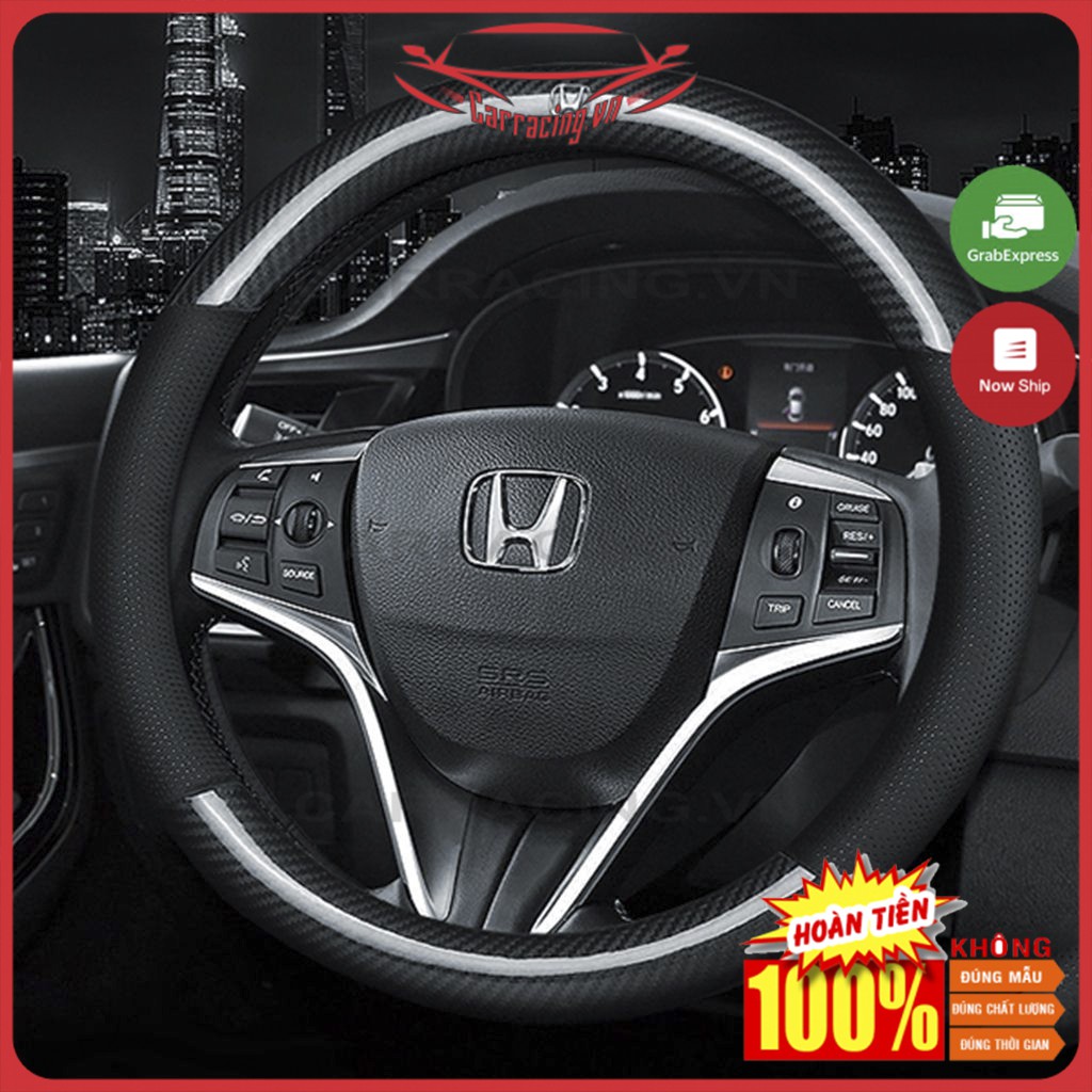 Bọc Vô Lăng Xe Ô Tô  CARRACING Bọc Da Vô Lăng Ốp Vân Carbon Cao Cấp Chống Trơn Trượt - Phụ Kiện Đồ Chơi Ô TÔ - Xe Hơi | BigBuy360 - bigbuy360.vn