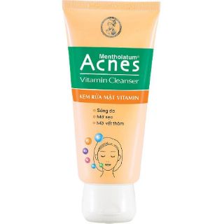 Kem rửa mặt sáng da  Acnes Vitamin 25g 50g 100g