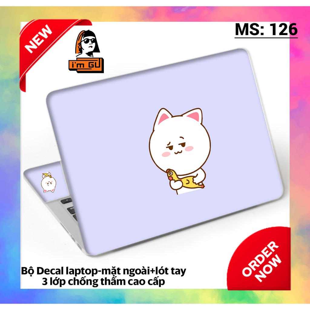 BỘ DECAL DÁN BẢO VỆ TRANG TRÍ LAPTOP  Decal cao cấp 3 lớp chống thấm TẤT CẢ CÁC DÒNG MÁY MACBOOK/ACER/HP/DELL | BigBuy360 - bigbuy360.vn