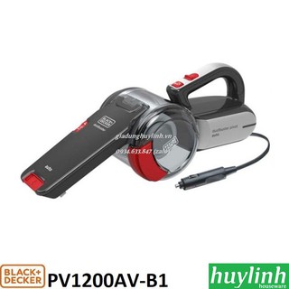 Máy hút bụi dành cho xe hơi ô tô Black Decker PV1200AV-B1