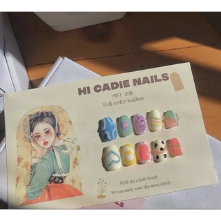 Nailbox móng úp hàn quốc Cute