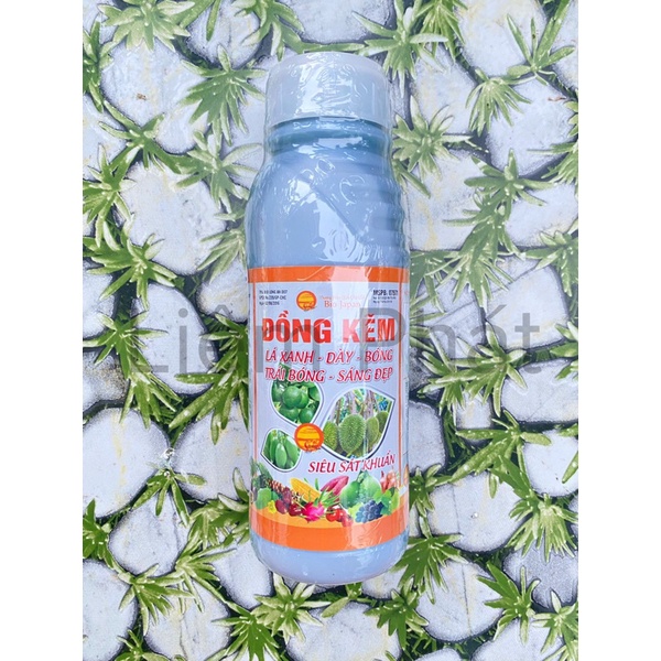 Bộ đôi chuyên tẩy trái Đồng kẽm Fuvic vi lượng của quả cầu lửa