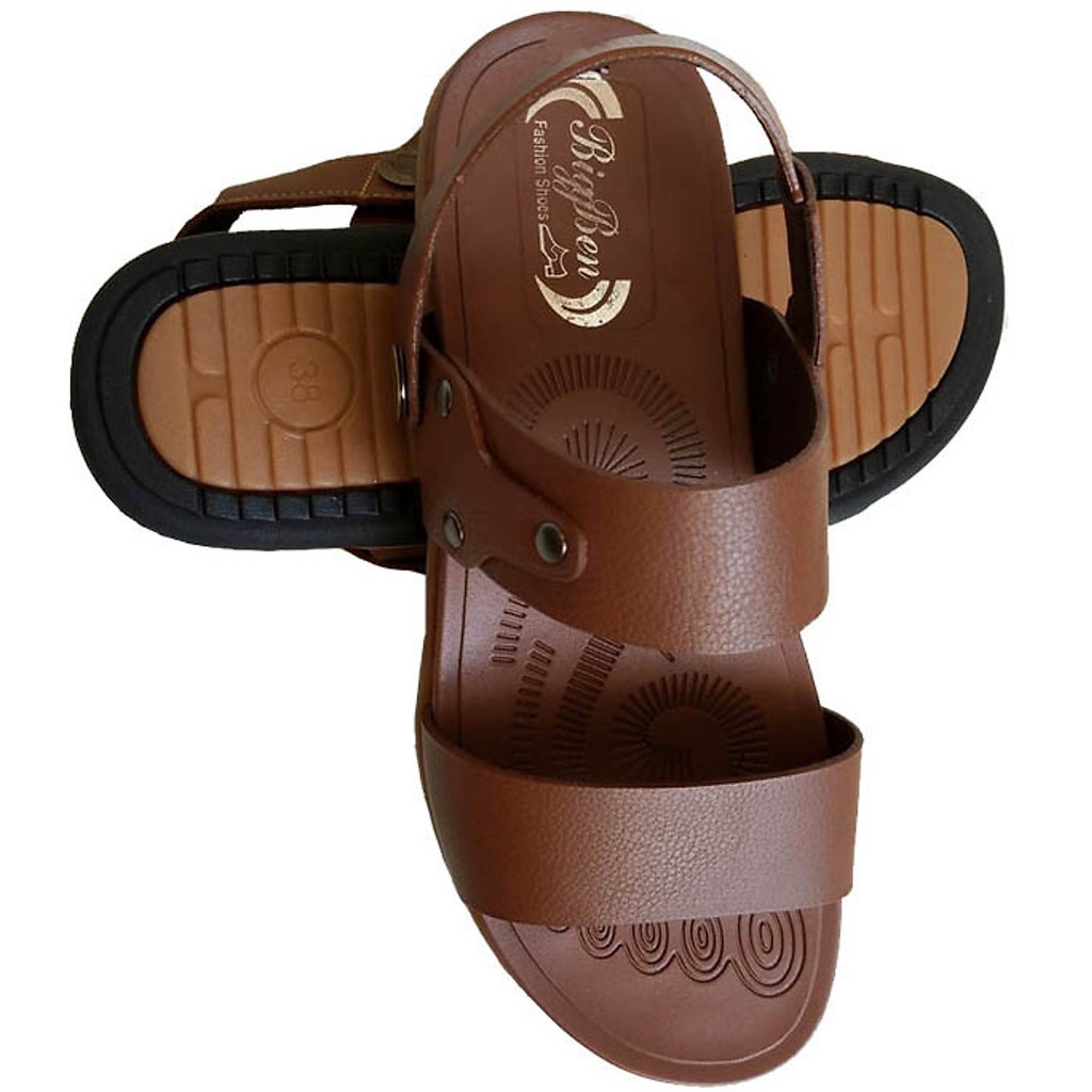 Giày sandal nam da bò BIGGBEN cao cấp HKD099