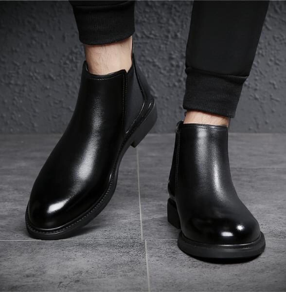 Giày nam Chelsea Boots kiểu dáng đường phố Hot nhất. Tặng phụ kiện