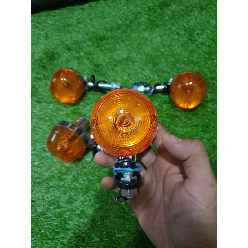 Xi nhan xe CL70 ( 1 bộ 4 cái)