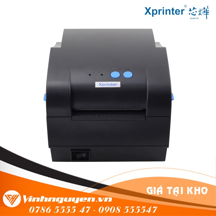 Máy in mã vạch 2 tem Xprinter XP 330B Giá Siêu Rẻ