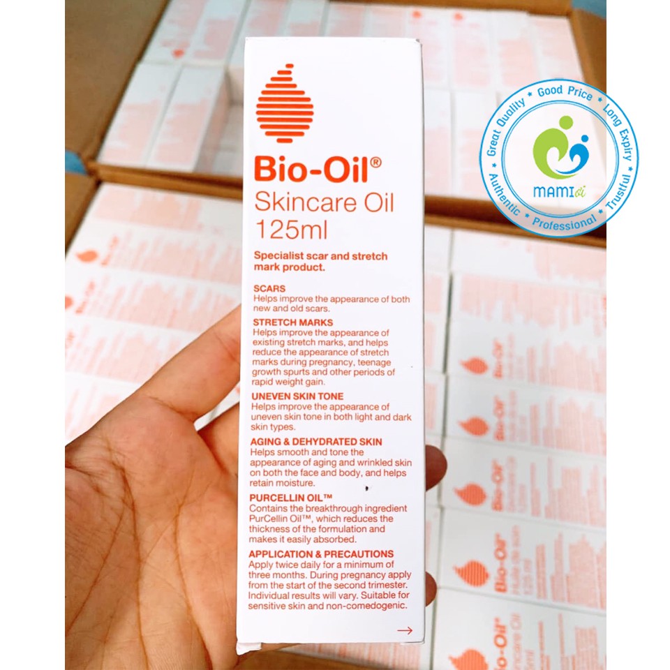 Tinh dầu (60ml + 125ml) giảm rạn da, làm mờ sẹo cho mẹ bầu, mẹ sau sinh và trẻ em Bio Oil, Nam Phi | BigBuy360 - bigbuy360.vn