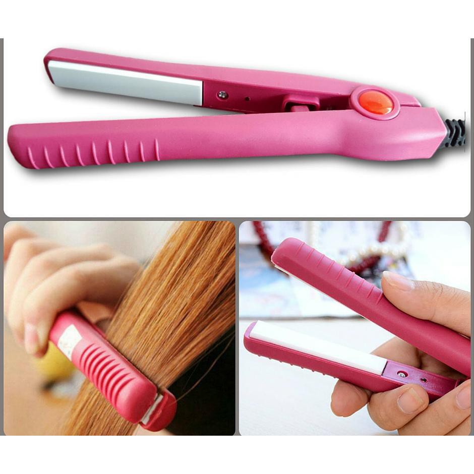 Máy kẹp tóc mini- duỗi thẳng tóc