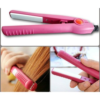 Máy kẹp tóc mini- duỗi thẳng tóc