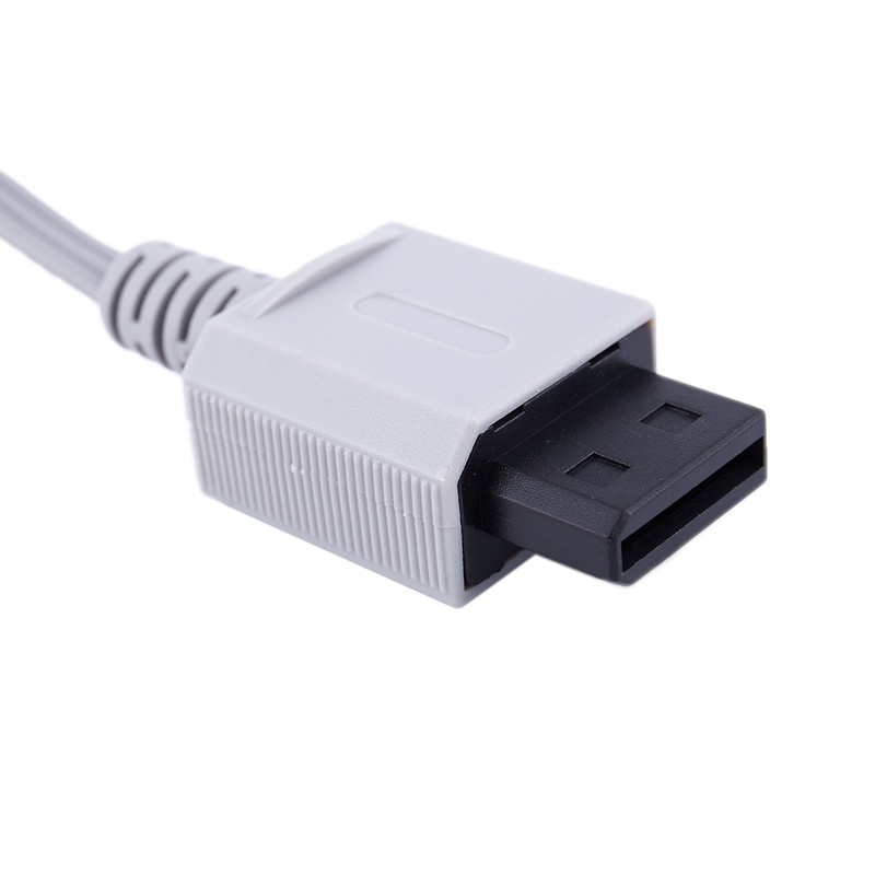 (Đang Bán) Bộ Thiết Bị Kết Nối Âm Thanh Và Video Av 3rca Cho Máy Game Nintendo Wii