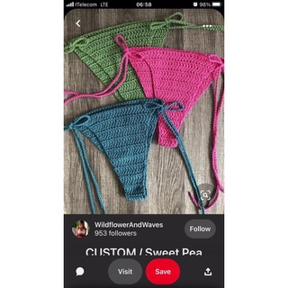 2 bộ bikini handmade theo yêu cầu