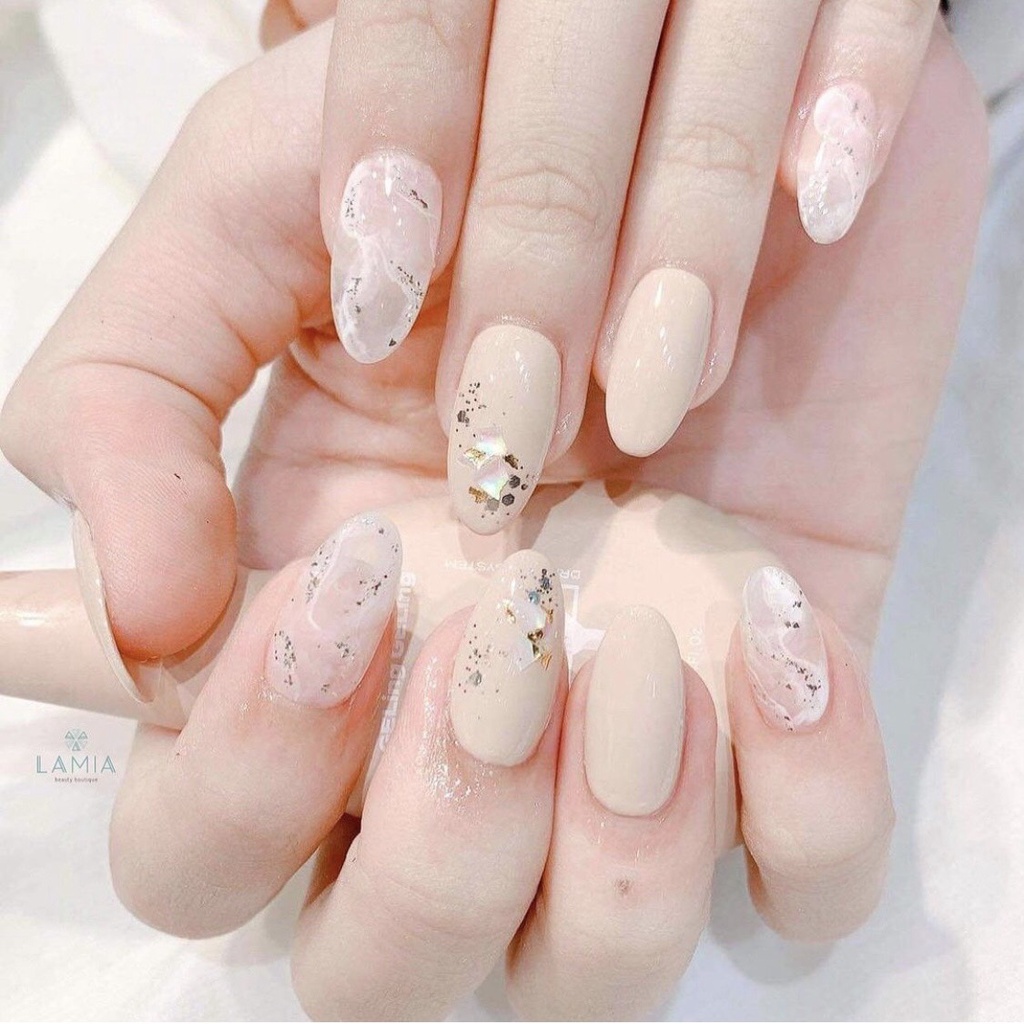 Nail box thiết kế đơn giản dễ thương , móng úp tự gắn julynails.vn nb037