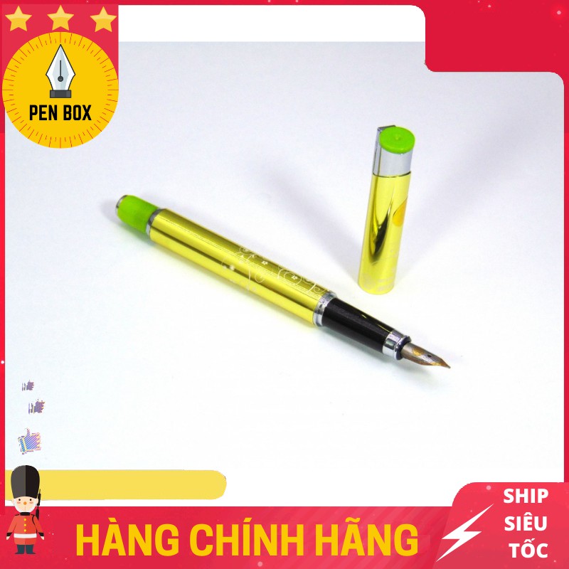 Bút Mài Thầy Ánh SH035, Bút Máy Ngòi Vàng Mềm Siêu Bền, Không Rỉ, Bút Luyện Chữ Đẹp Phù Hợp Với Lớp 3 Trở Lên, Penbox