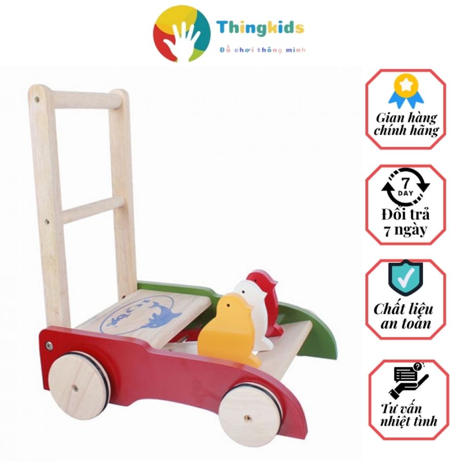 Xe gà tập đi hình con gà cho bé- THINGKIDS